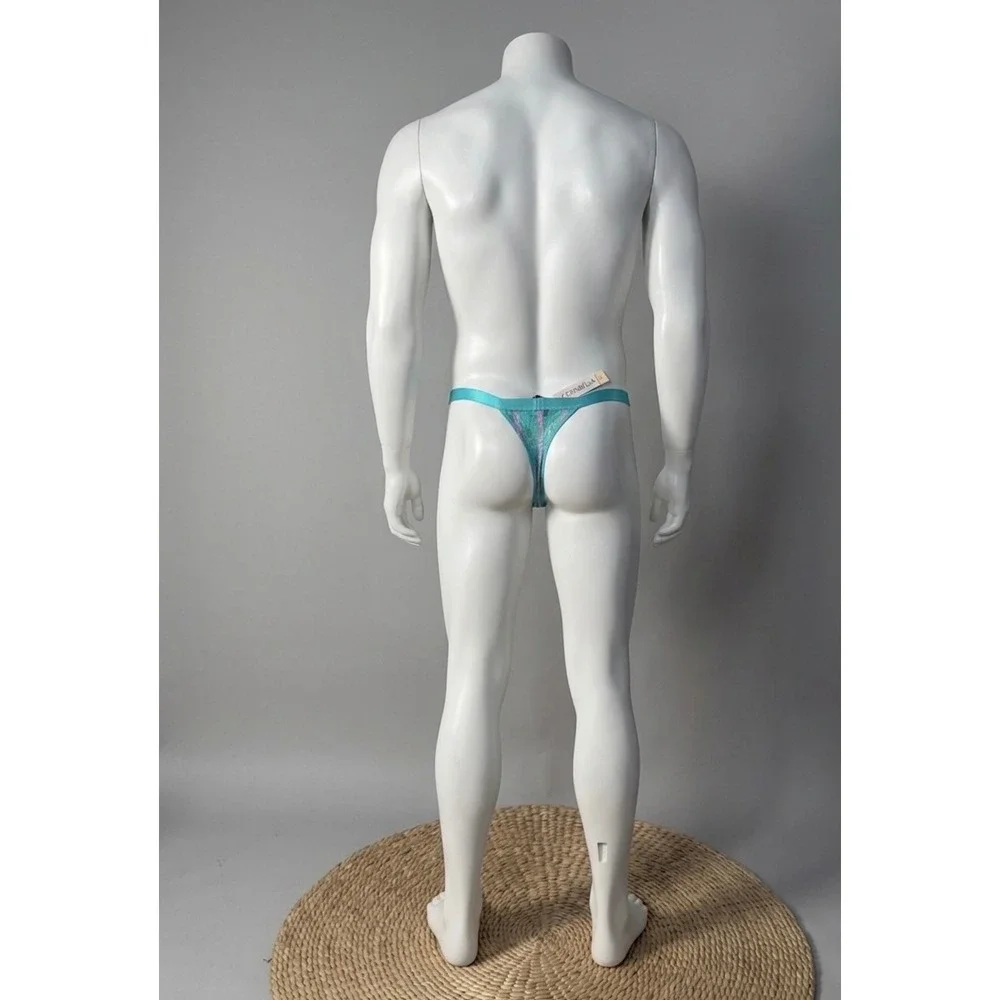 Cosabella Never Say Never Andaman Stripe Italian Lace Thong for‎ Men M